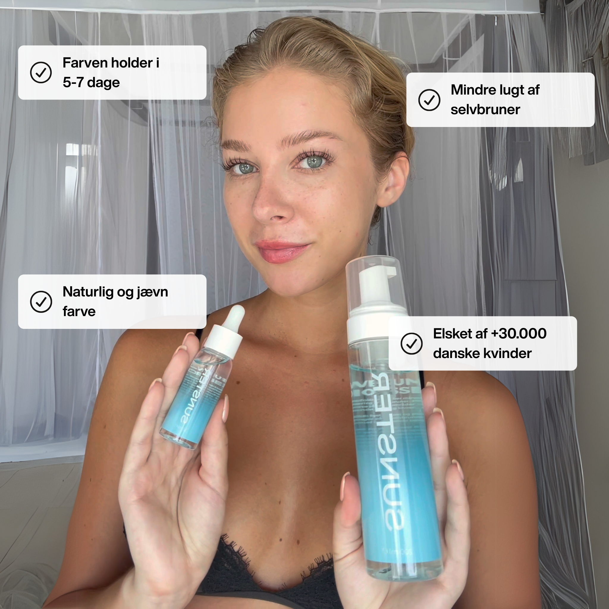 Self-tanning package
