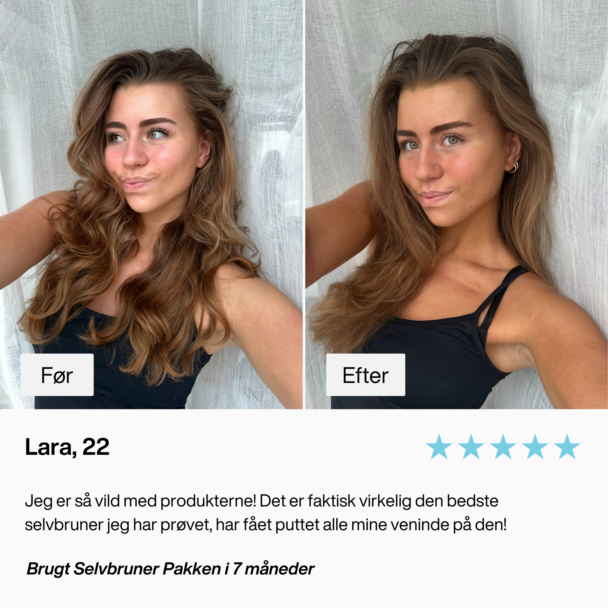 Self-tanning package